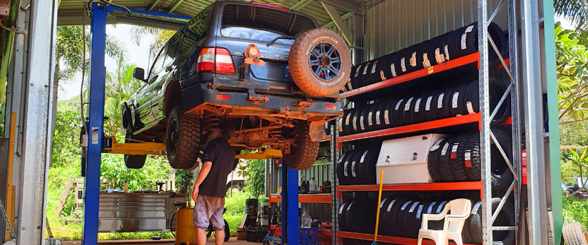 Thumbnail for Tyre & Wheel service in Bamaga